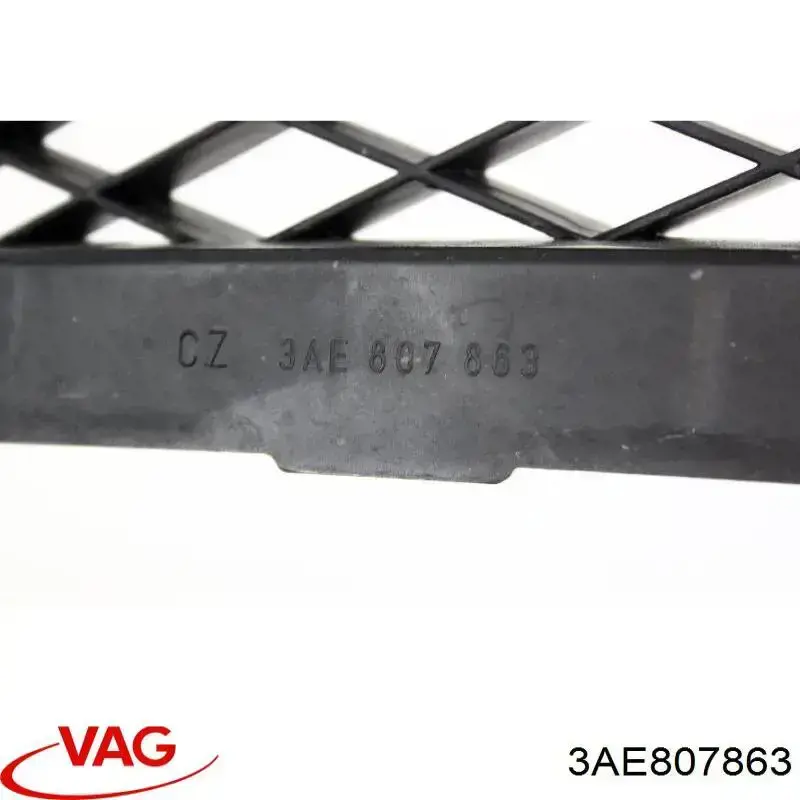 Comprar 3AE807863 VAG Soporte central del parachoques trasero