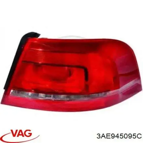 3AE945095C VAG piloto posterior exterior izquierdo