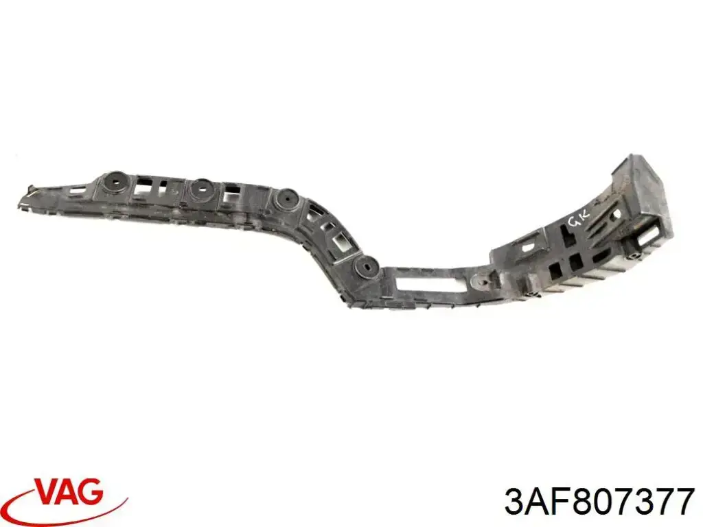 Soporte de paragolpes trasero izquierdo para Volkswagen Passat (B7, 365)