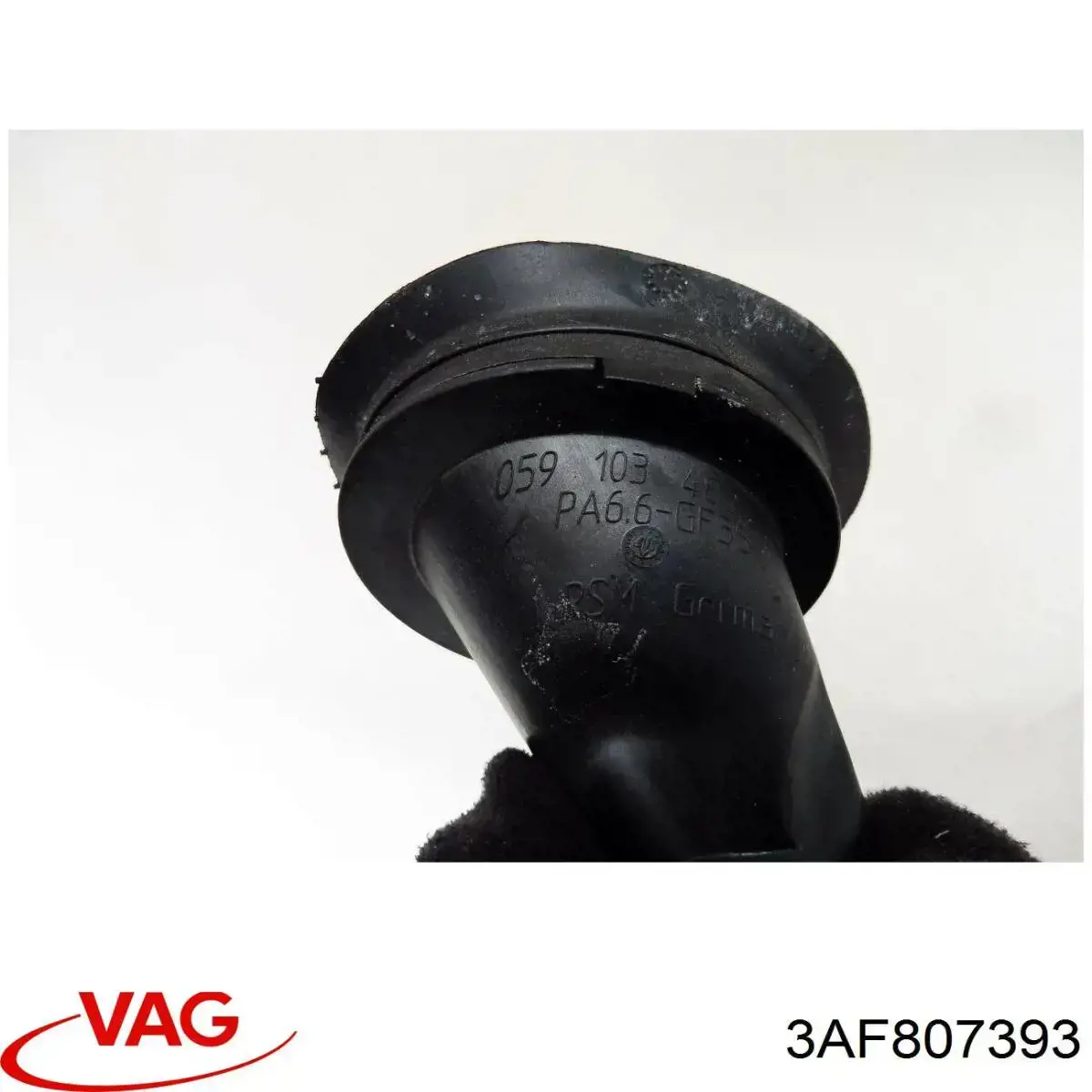 3AF807393 VAG Guía izquierda del parachoques trasero