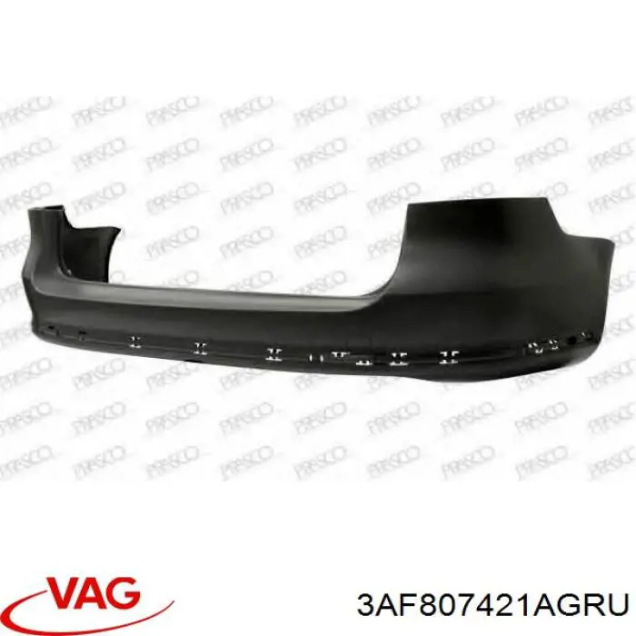 Paragolpes VAG 3AF807421AGRU precio, desde 143,65 EUR