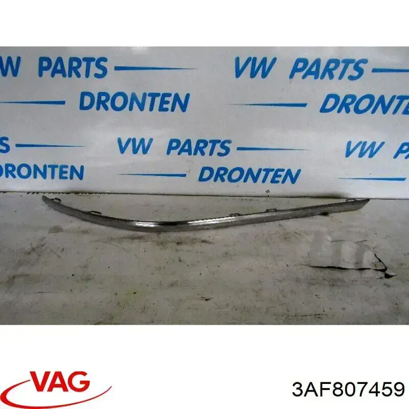 Comprar 3AF807459 VAG Moldura de parachoques trasero izquierdo