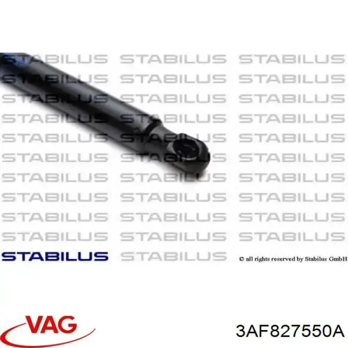 Amortiguador de maletero VAG 3AF827550A precio, desde 13,58 EUR