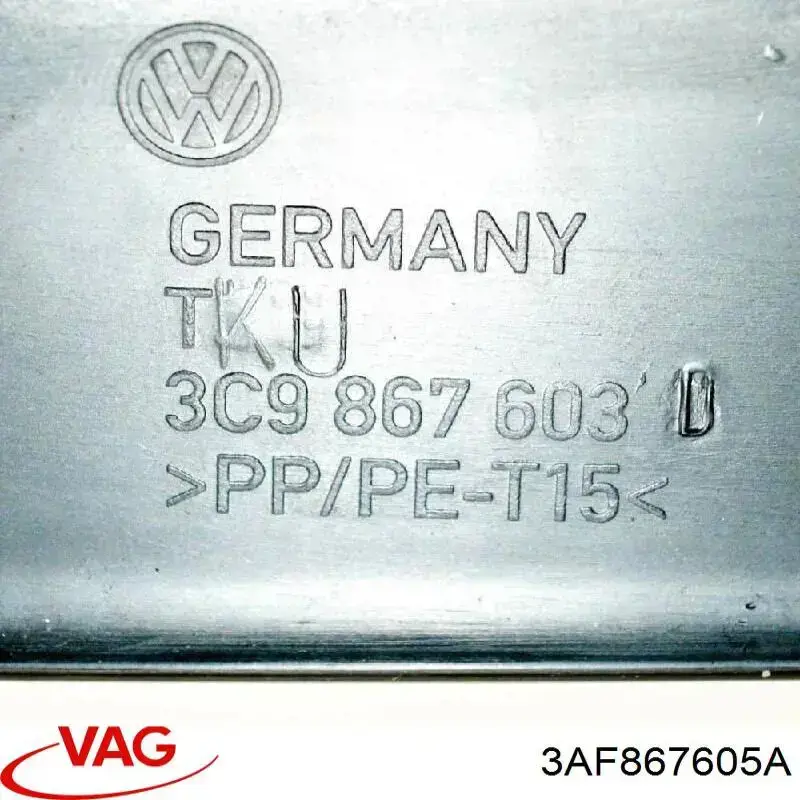 Comprar 3AF867605A9B9 VAG Revestimiento de tapa de maletero
