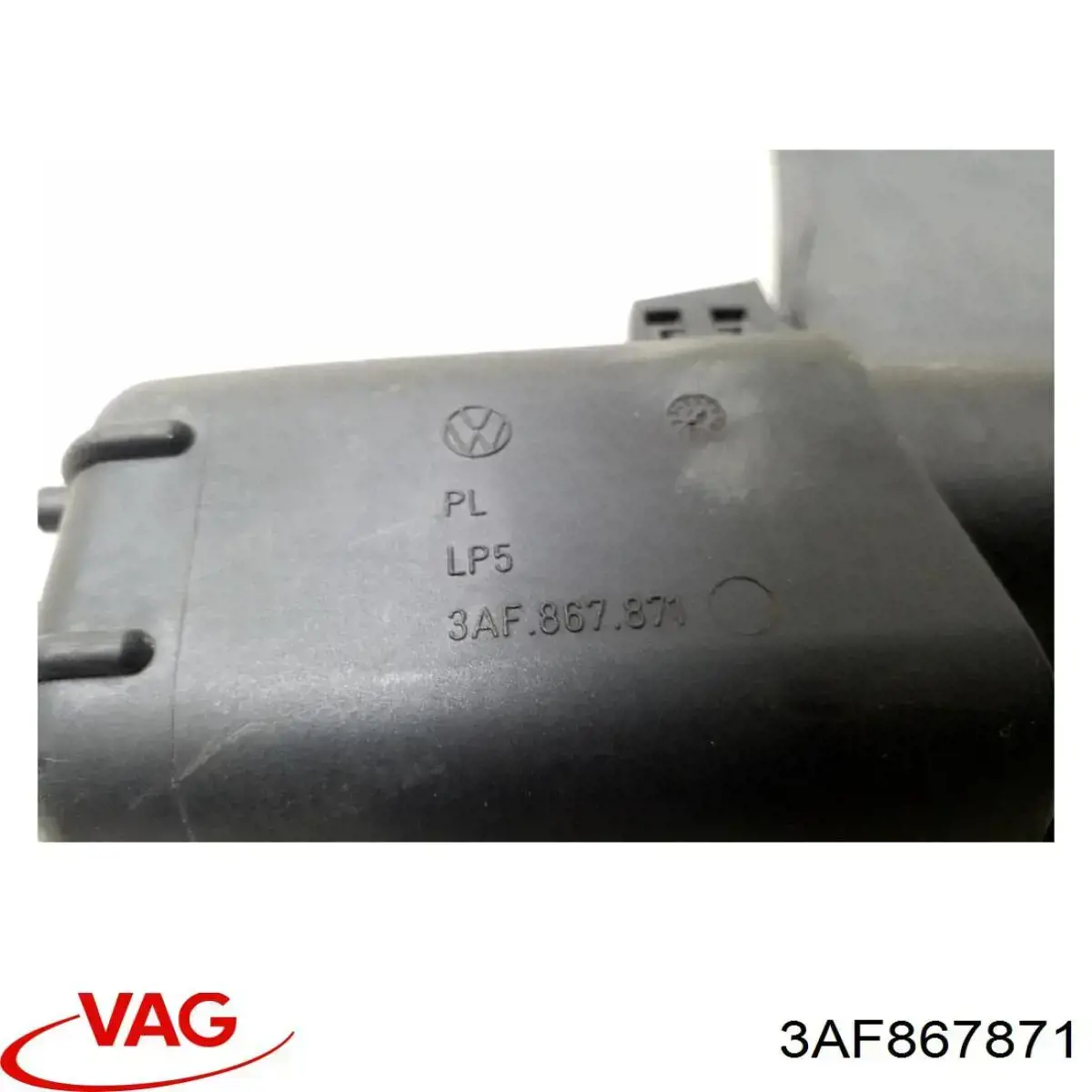 3AF867871 VAG Cortina del compartimento de equipaje