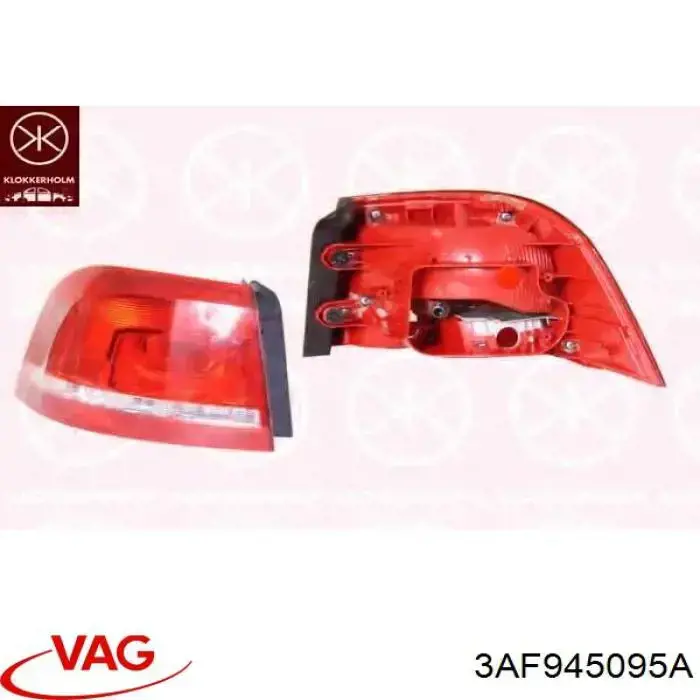 Comprar 3AF945095A VAG Piloto trasero exterior izquierdo