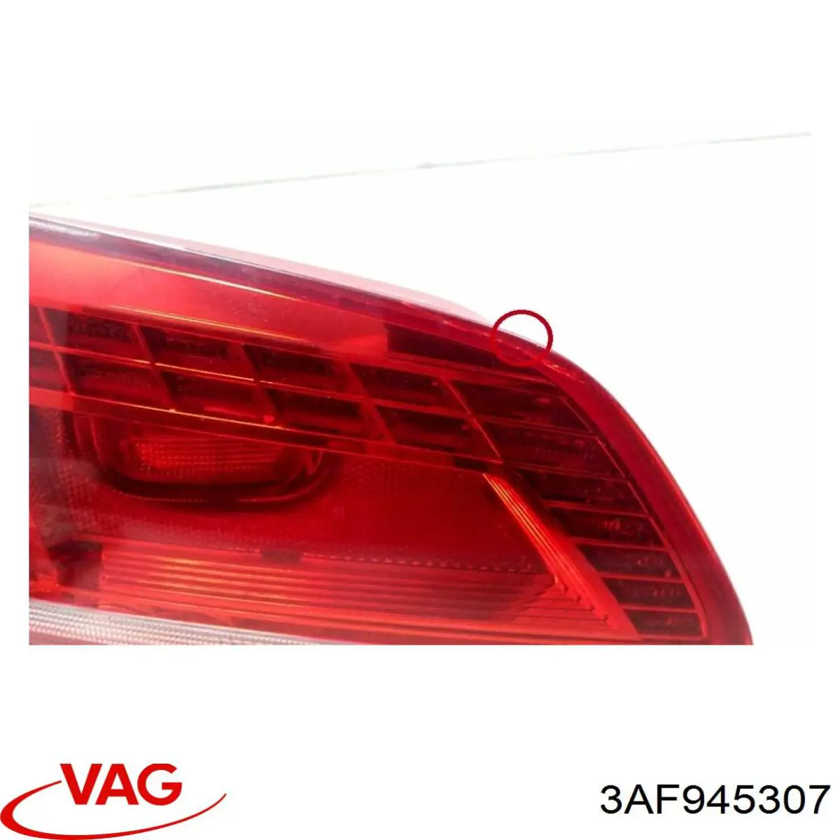 Piloto trasero interior izquierdo VAG 3AF945307 precio, desde 107,99 EUR