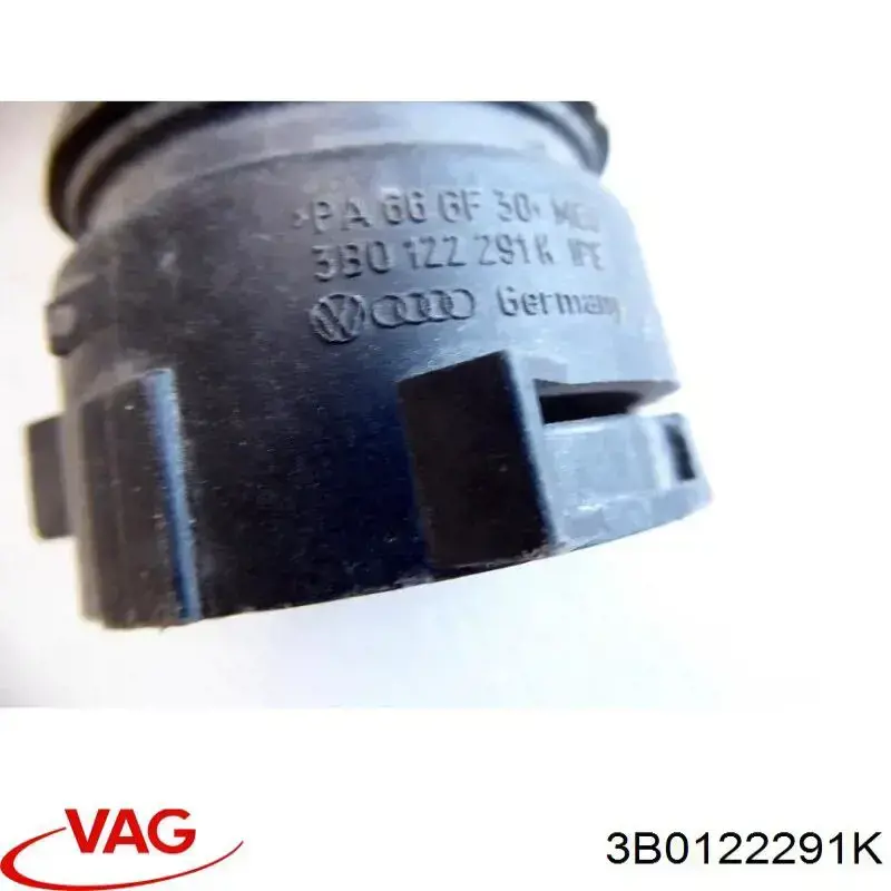 3B0122291K VAG brida del sistema de refrigeración (triple)