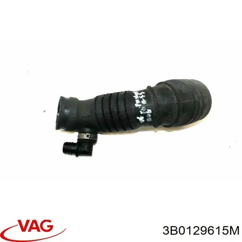 Conducto de aire, salida del filtro de aire 3B0129615M VAG
