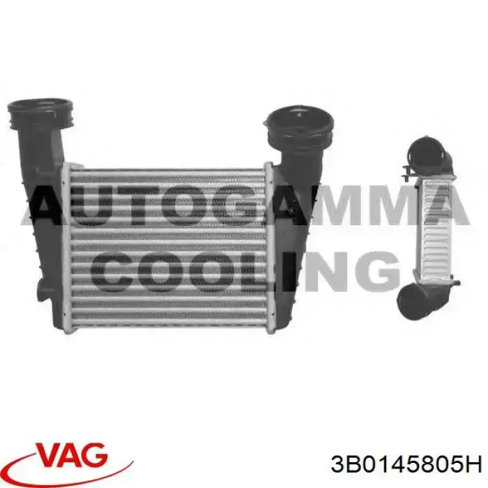 Intercooler 3B0145805H VAG