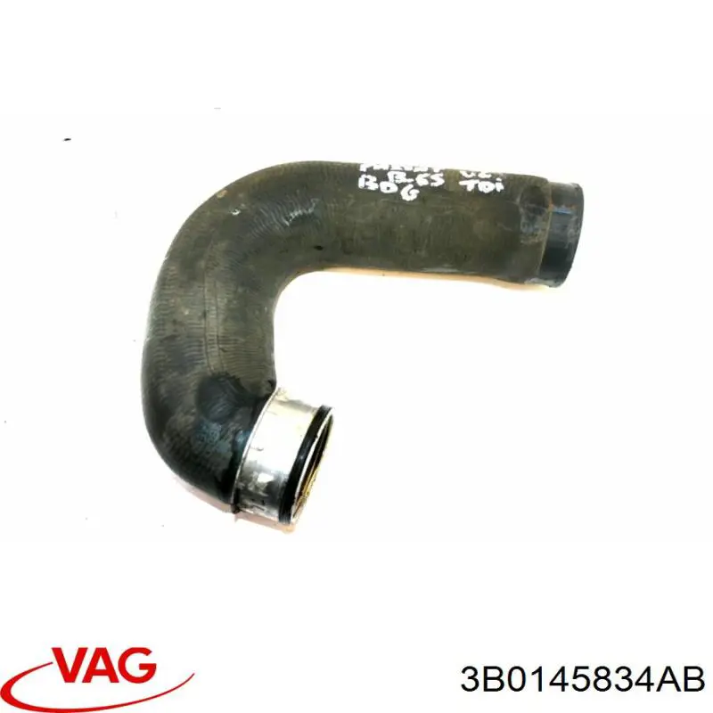 3B0145834AB VAG tubo flexible de aire de sobrealimentación inferior izquierdo