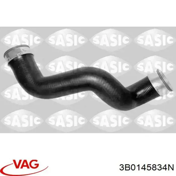 Tubo flexible de aire de sobrealimentación VAG 3B0145834N