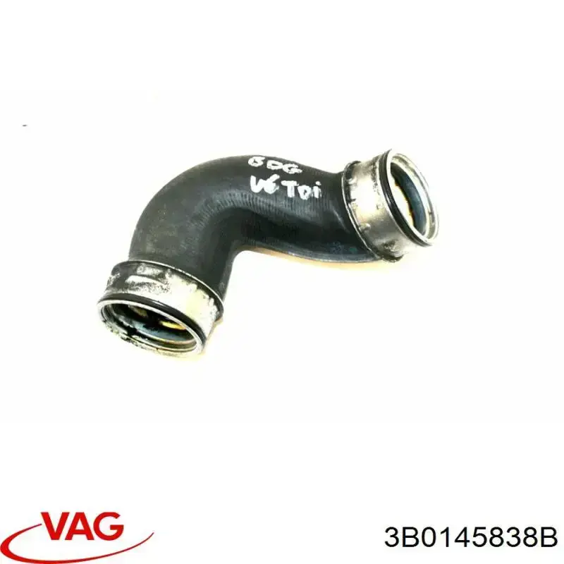 3B0145838B VAG tubo flexible de aire de sobrealimentación superior izquierdo