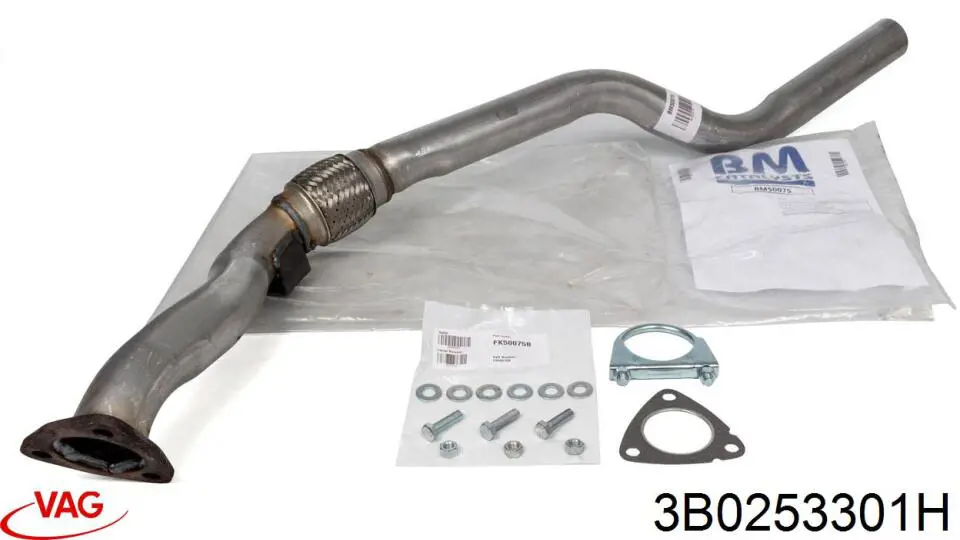 Comprar 3B0253301H VAG Tubo intermedio de escape