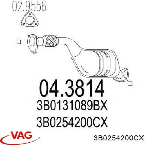 3B0254200CX VAG