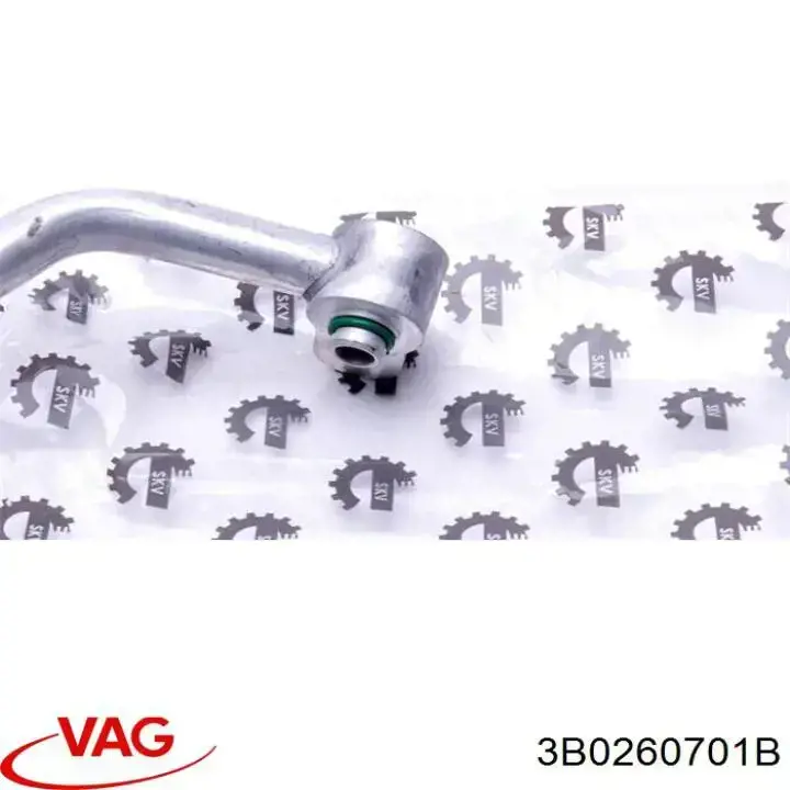 Manguera de aire acondicionado de compresor al condensador VAG 3B0260701B precio, desde 48,81 EUR