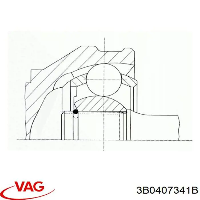 Junta homocinética interna delantera VAG 3B0407341B precio, desde 41,99 EUR
