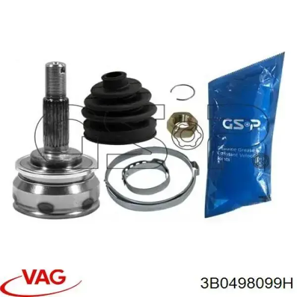 Junta homocinética exterior delantera VAG 3B0498099H precio, desde 24,56 EUR