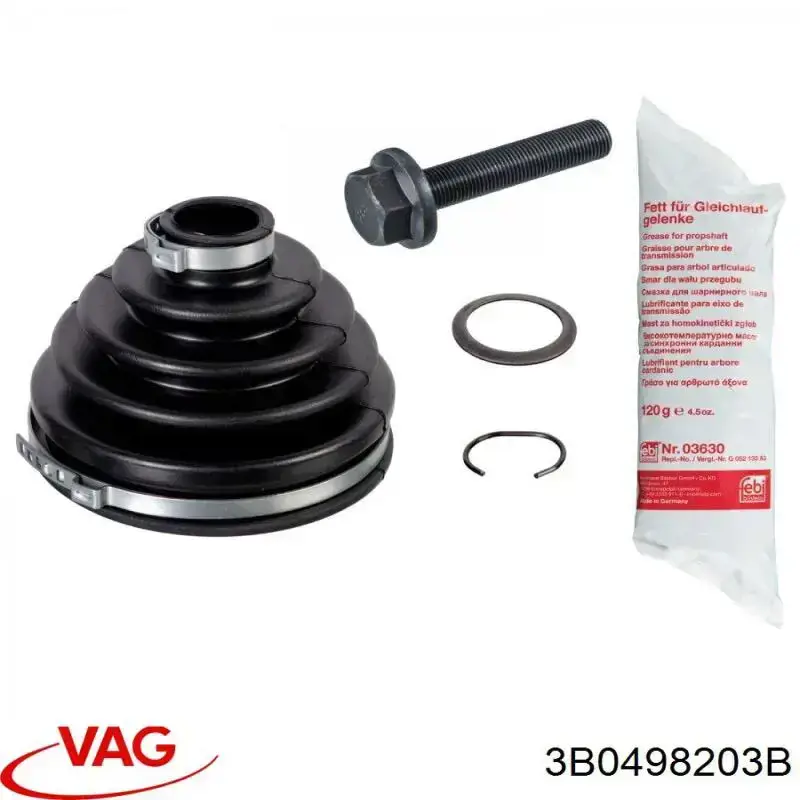 Fuelle de palier delantero exterior 3B0498203B VAG