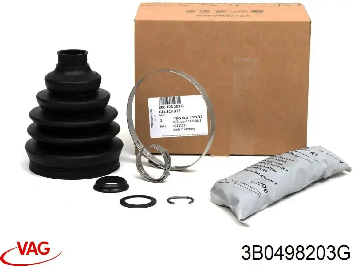 Comprar 3B0498203G VAG Fuelle de palier delantero exterior