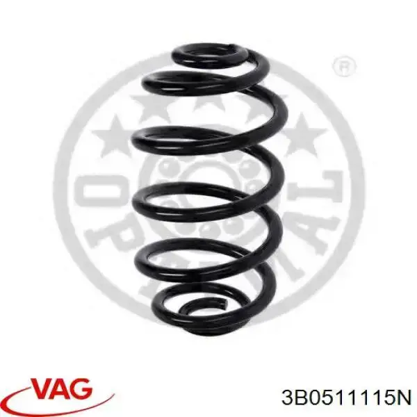 Muelle de suspensión trasero VAG 3B0511115N precio, desde 31,42 EUR
