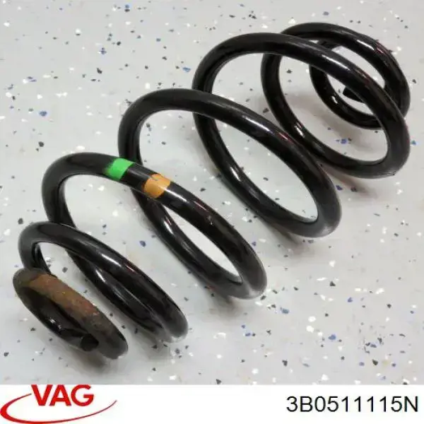 Comprar 3B0511115N VAG Muelle de eje trasero