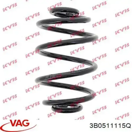 Comprar 3B0511115Q VAG Muelle de eje trasero