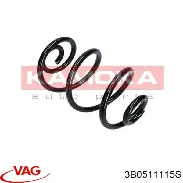 Comprar 3B0511115S VAG Muelle de eje trasero