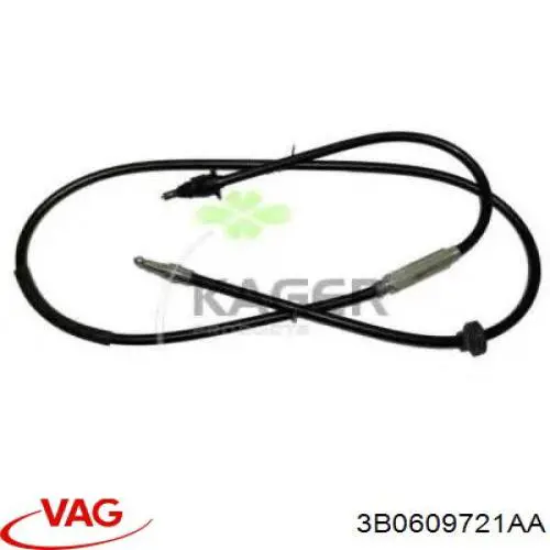 Cable de freno de mano trasero derecho/izquierdo VAG 3B0609721AA precio, desde 26,05 EUR