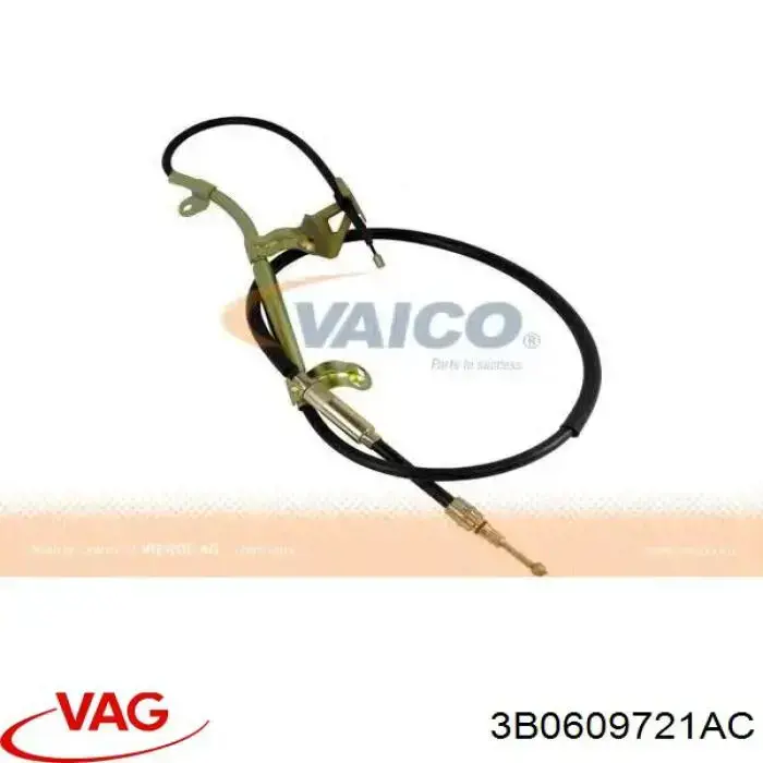 Cable de freno de mano trasero izquierdo VAG 3B0609721AC precio, desde 30,69 EUR