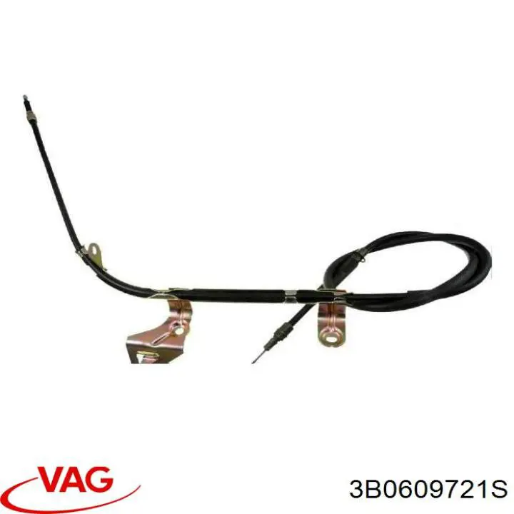 3B0609721S VAG cable de freno de mano trasero izquierdo