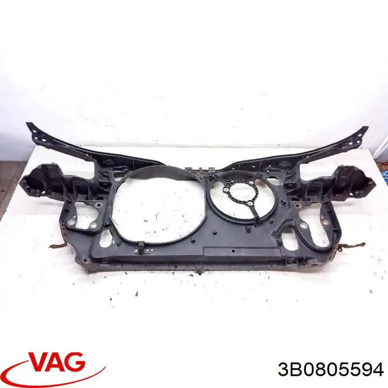 3B0805594 VAG Soporte de radiador completo (panel de montaje para foco)