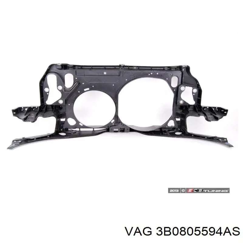 Soporte de radiador completo (panel de montaje para foco) para Volkswagen Passat (B5, 3B6)