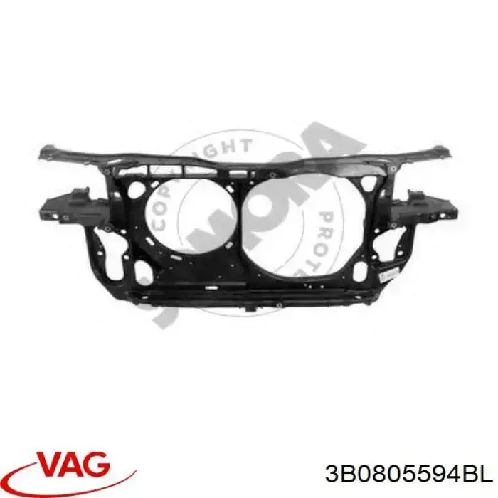 Comprar 3B0805594BL VAG Soporte de radiador