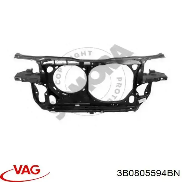 Panel de soporte del radiador y montaje de faros VAG 3B0805594BN precio, desde 137,94 EUR
