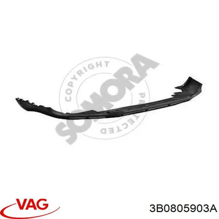 Alerón paragolpes delantero VAG 3B0805903A precio, desde 29,99 EUR