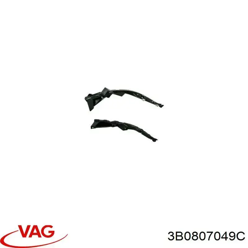 Comprar 3B0807049C VAG Soporte de parachoques delantero izquierdo
