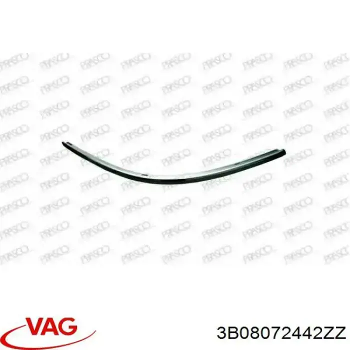 VG0531247 Prasco moldura de parachoques delantero derecho