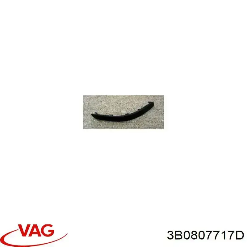 Moldura izquierda del parachoques delantero VAG 3B0807717D precio, desde 10,62 EUR