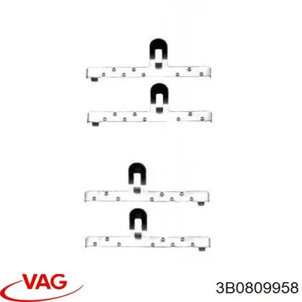 Comprar 3B0809958 VAG Paso de rueda delantero derecho