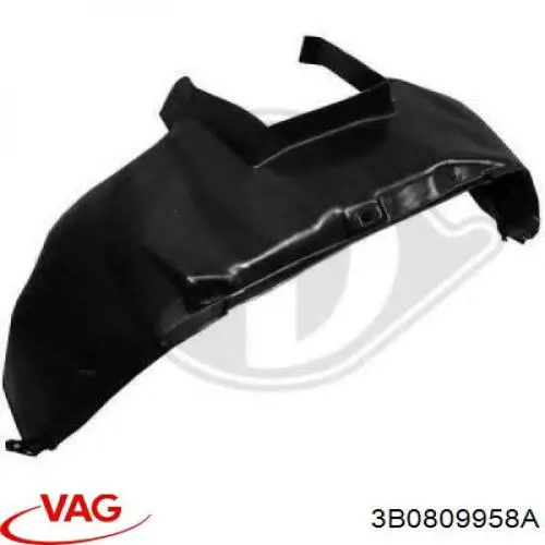 Comprar 3B0809958A VAG Paso de rueda delantero derecho