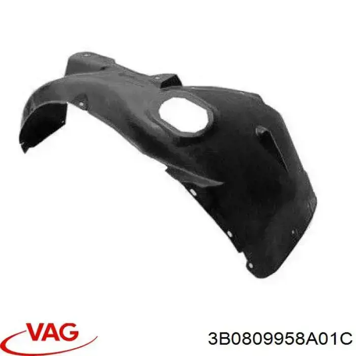Guardabarros interior derecho, aleta delantera VAG 3B0809958A01C precio, desde 21,16 EUR
