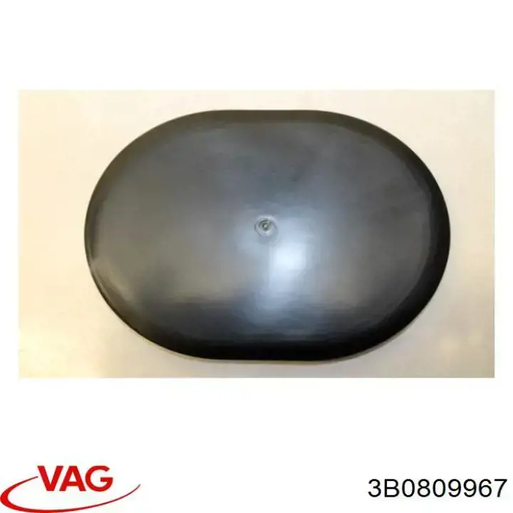 Tapa de guardabarros delantero izquierdo 3B0809967 VAG