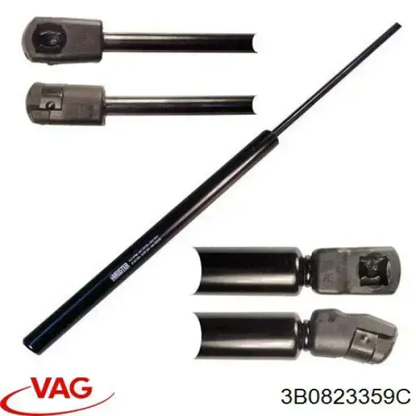 Muelle neumático, tapa delantera VAG 3B0823359C precio, desde 13,86 EUR