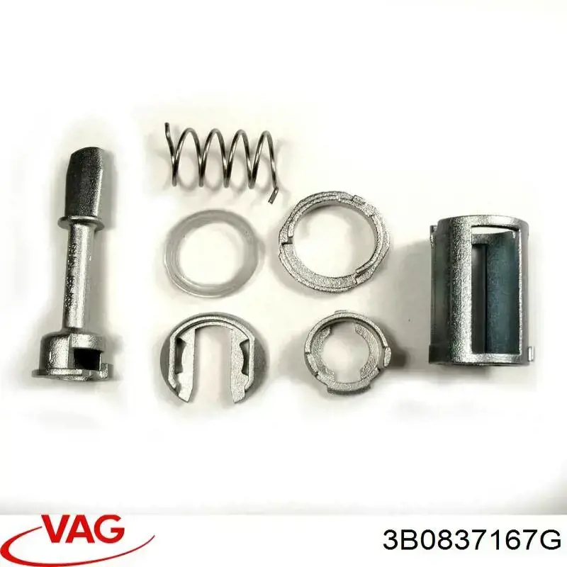 Cilindro de cerradura de puerta delantera izquierda VAG 3B0837167G precio, desde 6,64 EUR