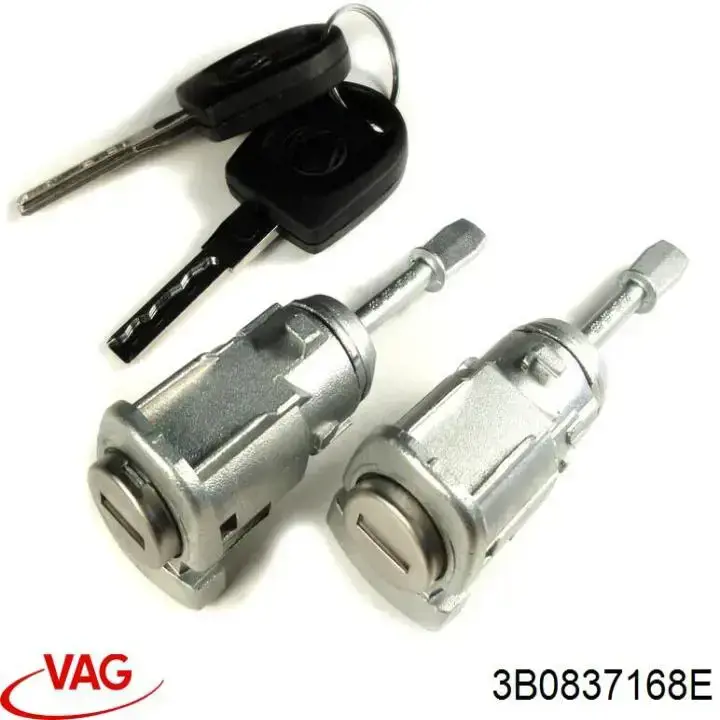 Cilindro de cerradura de la puerta delantera derecha VAG 3B0837168E precio, desde 22,54 EUR