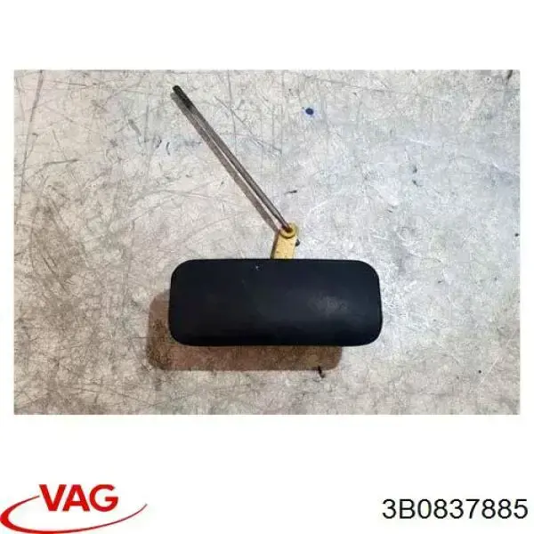 Soporte de manija exterior de puerta delantera izquierda VAG 3B0837885