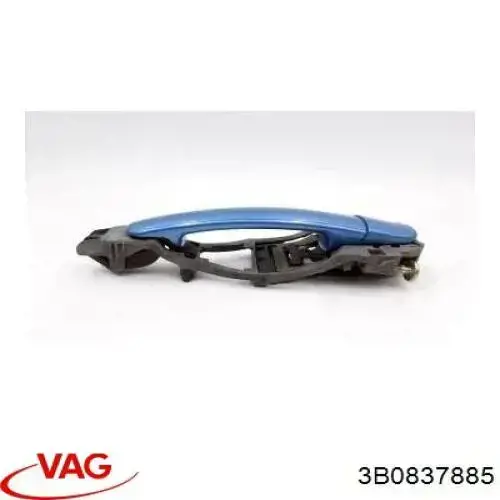 Soporte de manija exterior de puerta delantera izquierda VAG 3B0837885 precio, desde 23,23 EUR