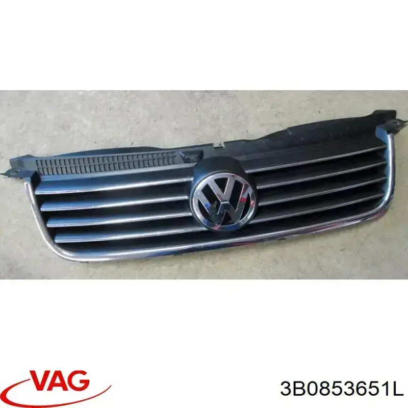 Panal de radiador VAG 3B0853651L