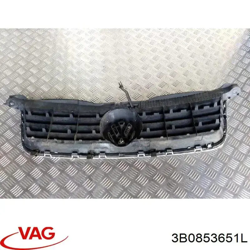Rejilla delantera VAG 3B0853651L precio, desde 69,70 EUR